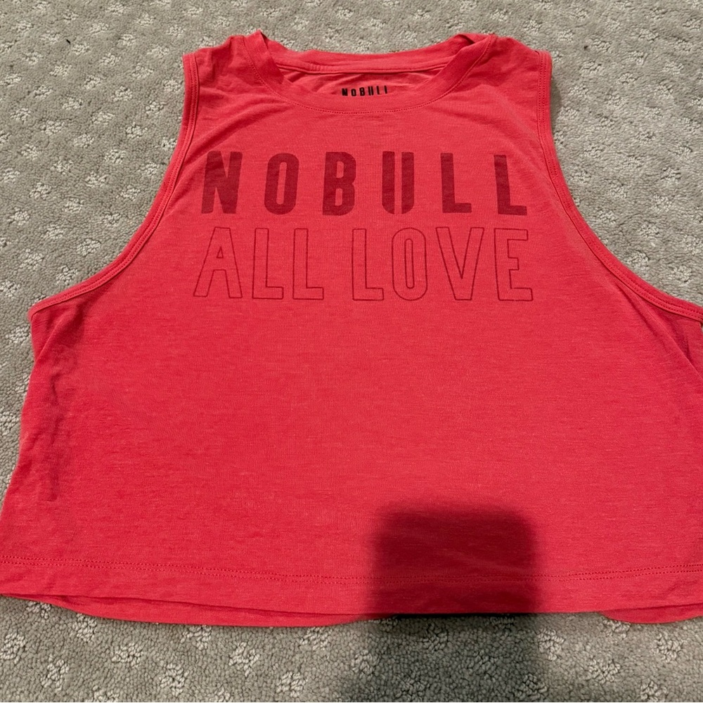 NOBULL ALL LOVE muscle tank Size small